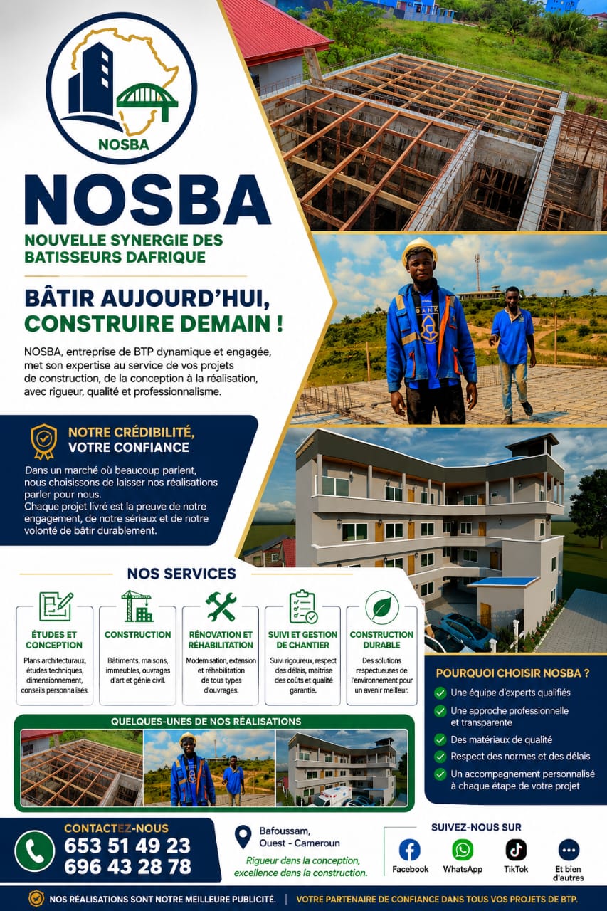 Réalisation NOSBA — chantier